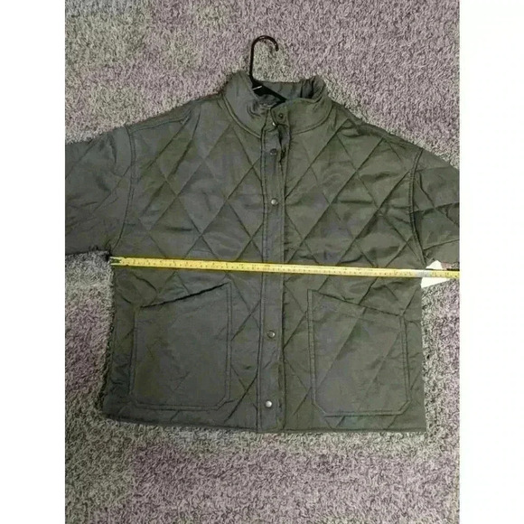 Social Standard by Sanctuary Green Quilted Jacket XL - Picture 10 of 11